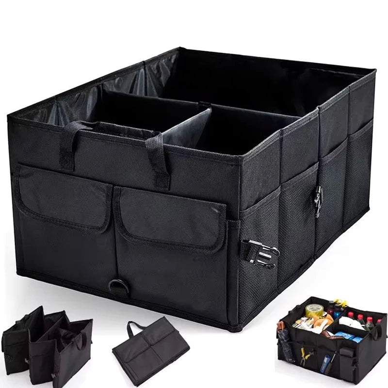 Organizador Colapsible de Cajuela - Gran Capacidad para Herramientas y Accesorios