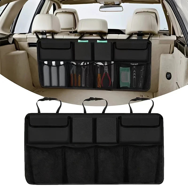 Organizador Universal para Cajuela - Ajustable con Red de Alta Capacidad