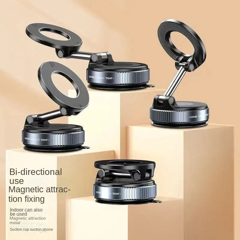Soporte Magnético Plegable para Auto - 360° Ajustable Ventosa Universal