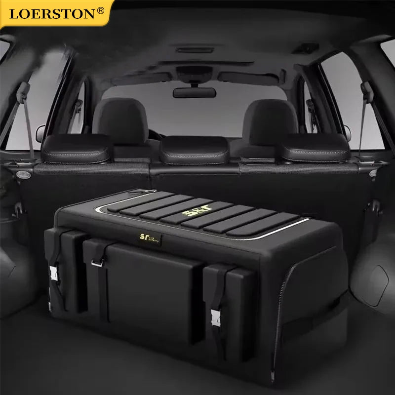 Organizador de Cajuela Plegable - Gran Capacidad Oxford con Asa