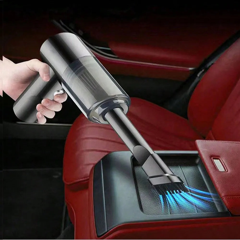 Aspiradora 3 en 1 - Succión y Soplado USB Recargable para Auto y Hogar