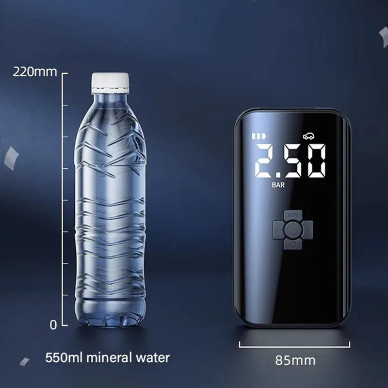 Compresor de Aire 150PSI Alámbrico/Inalámbrico para Auto y Moto