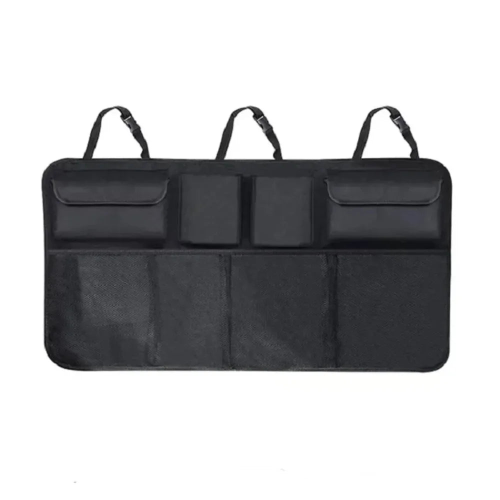 Bolsa Organizadora Colgante para Asiento Trasero - Impermeable con Bolsillo de Malla