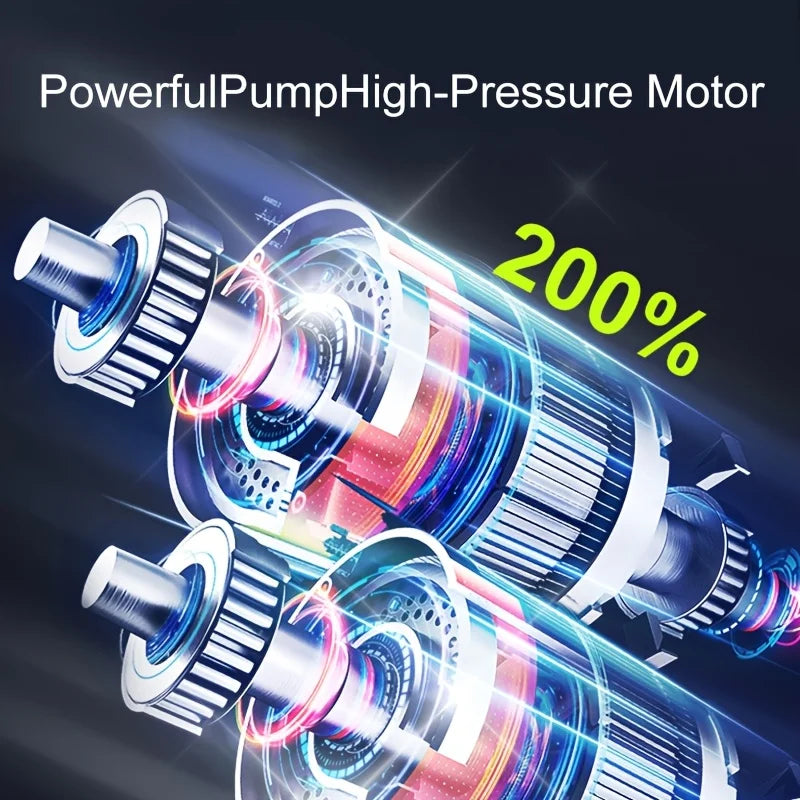 Compresor de Aire Portátil para Auto - 3X más Rápido 150PSI