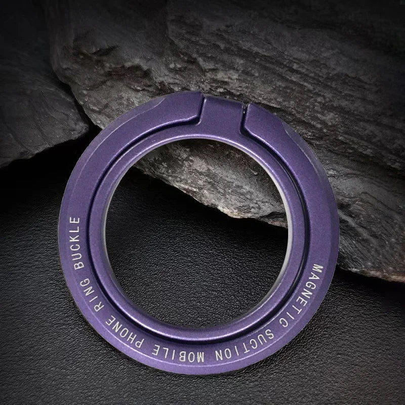 Anillo Agarre Magnético Plegable para Celular - Soporte MagSafe Universal