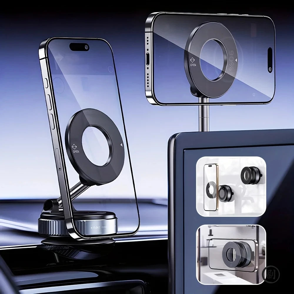 Soporte Magnético Multifunción para Celular - Sin Instalación Compatible con GPS