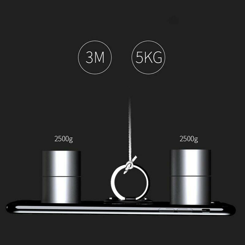 Anillo Soporte 360° para Celular - Magnético Universal con Base para Auto