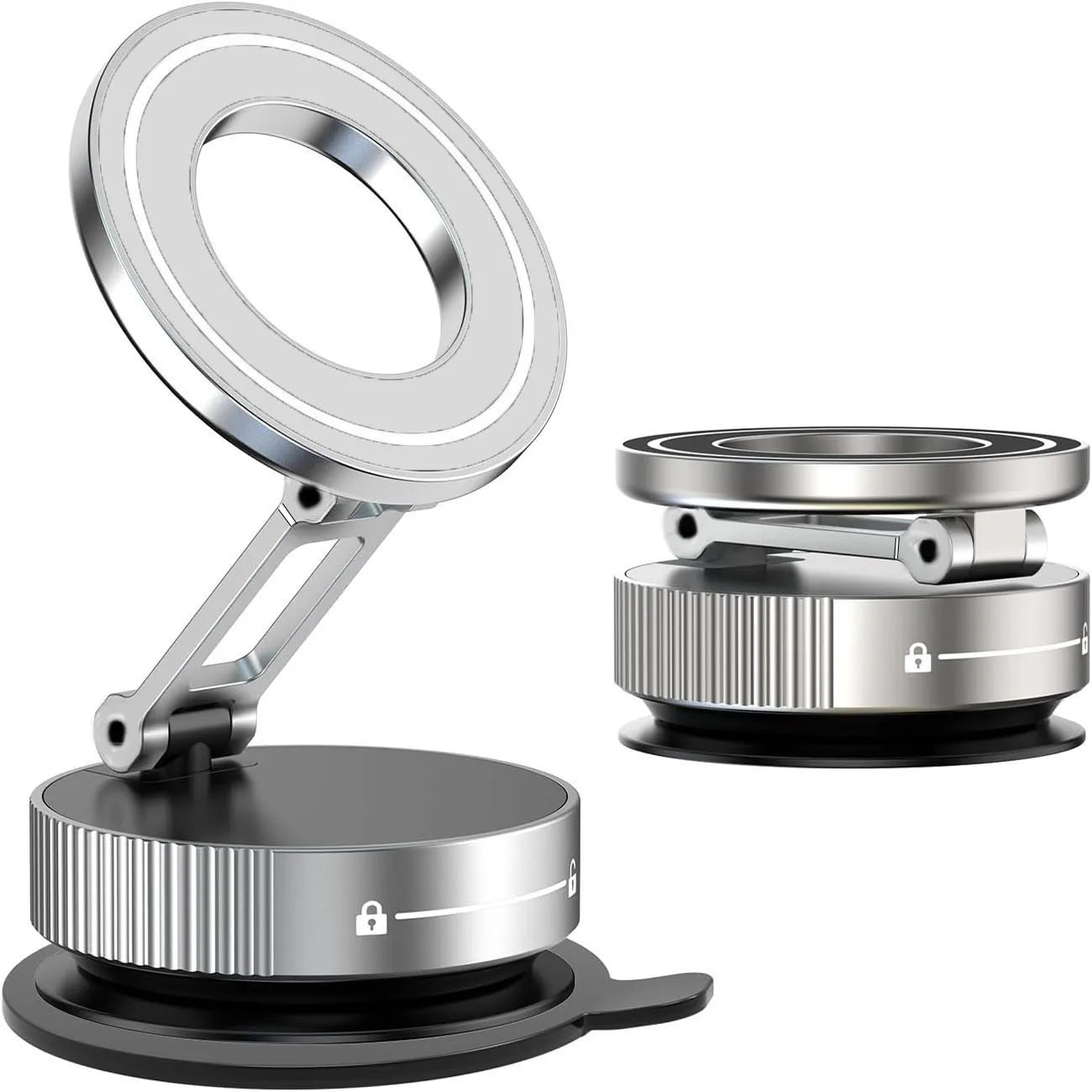 Soporte Magnético MagSafe para Auto - 360° Ajustable Plegable Bolsillo Universal