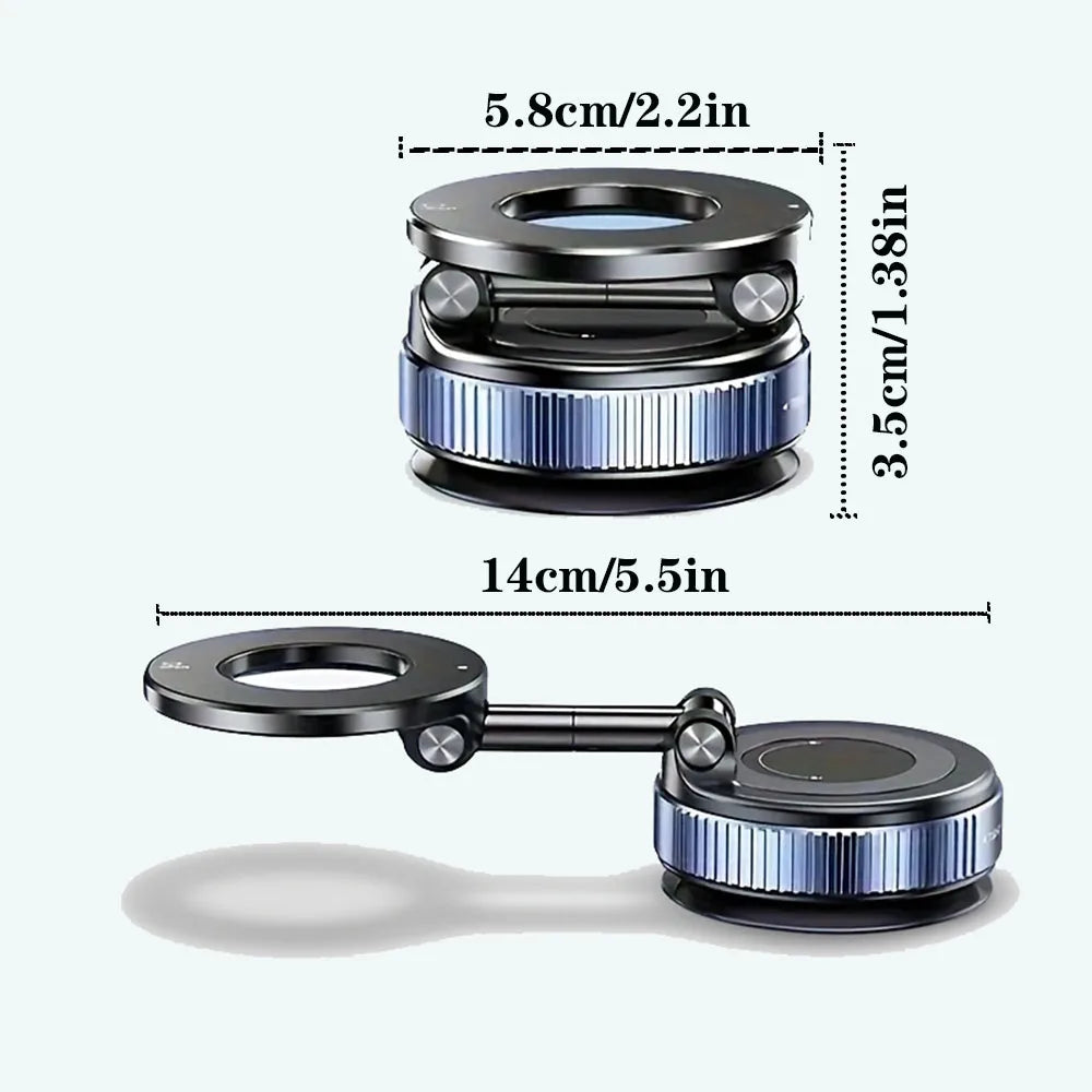 Soporte Magnético MagSafe para Auto - 360° Ajustable Plegable Bolsillo Universal