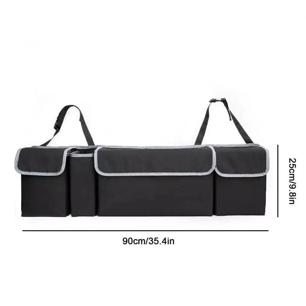 Bolsa Organizadora Colgante para Asiento Trasero - Impermeable con Bolsillo de Malla