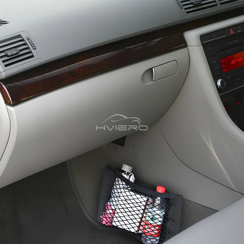 Red Organizadora Elástica para Cajuela - Universal con Velcro y Alta Capacidad
