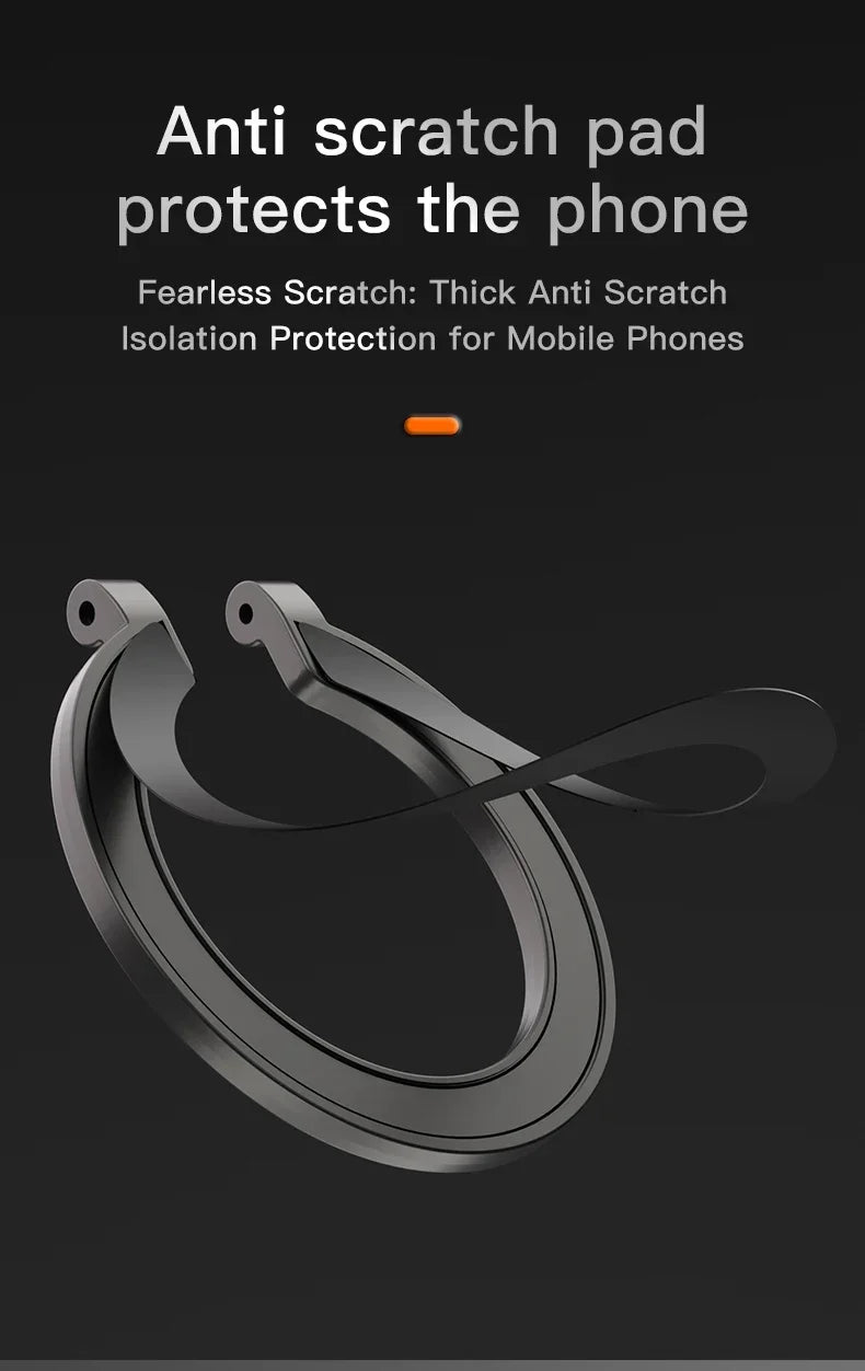 Anillo Soporte MagSafe Doble Cara Plegable - Base Portátil Universal para iPhone
