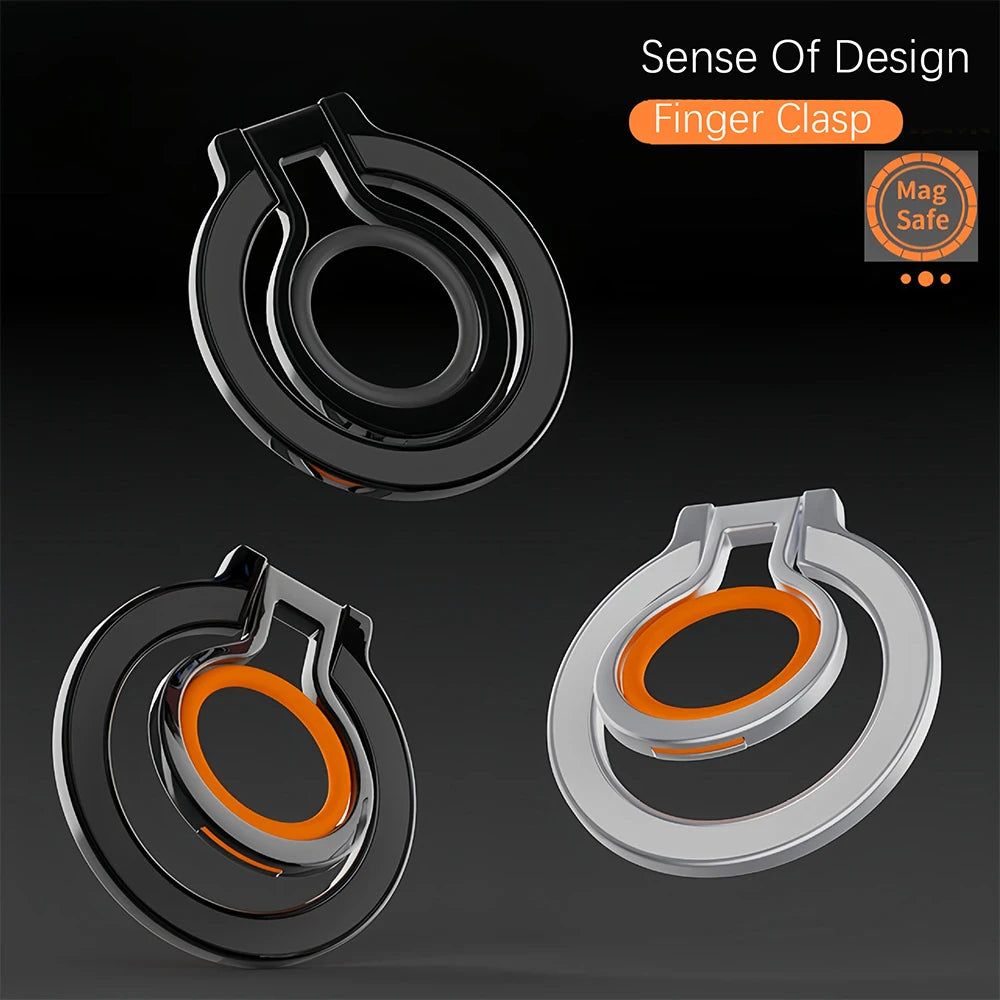 Anillo Soporte Plegable MagSafe - Agarre 360° Ultra Delgado Universal