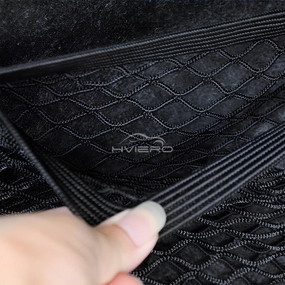 Red Organizadora Elástica para Cajuela - Universal con Velcro y Alta Capacidad