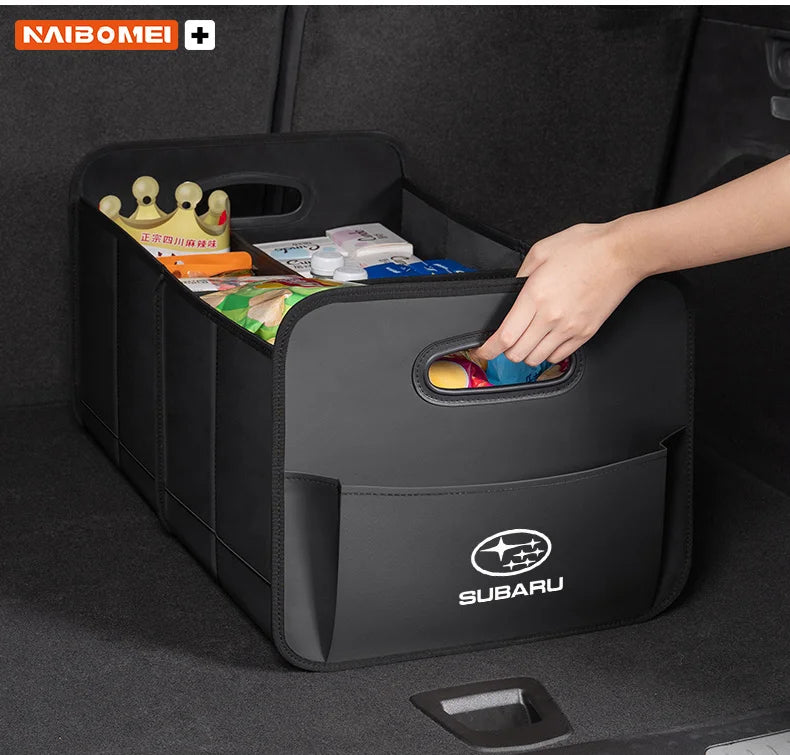 Organizador de Cajuela Plegable - Gran Capacidad con Asa y Múltiples Colores