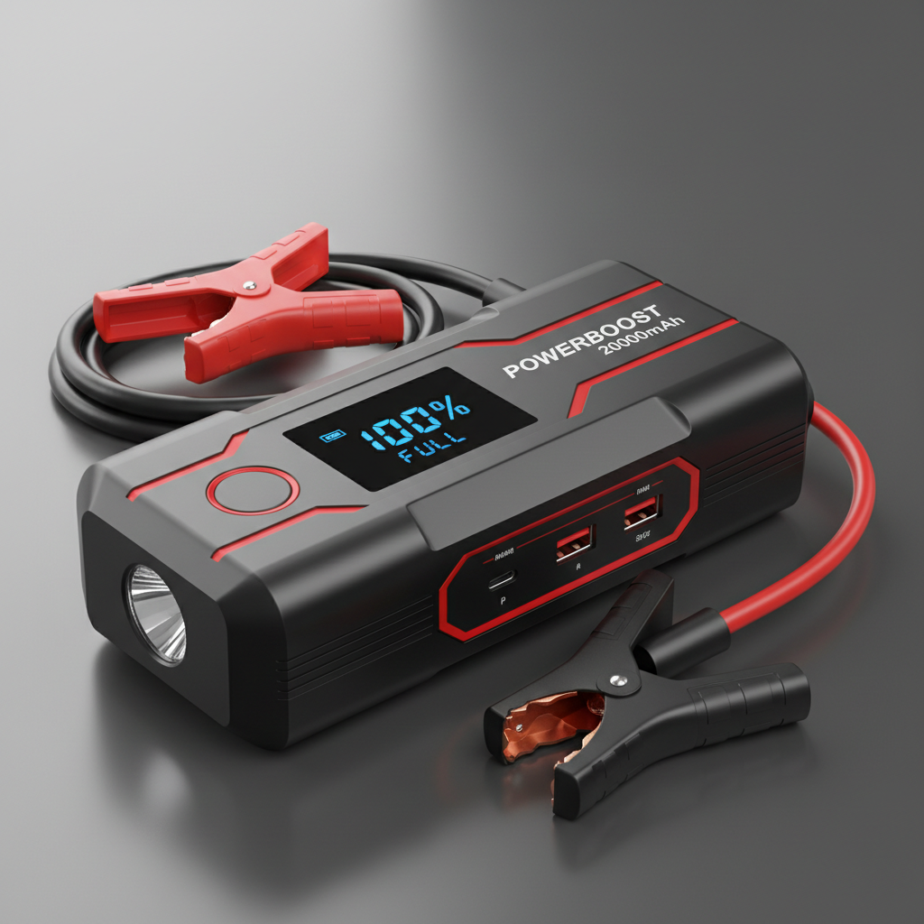 Cargador de Batería Portátil Jump Starter con USB